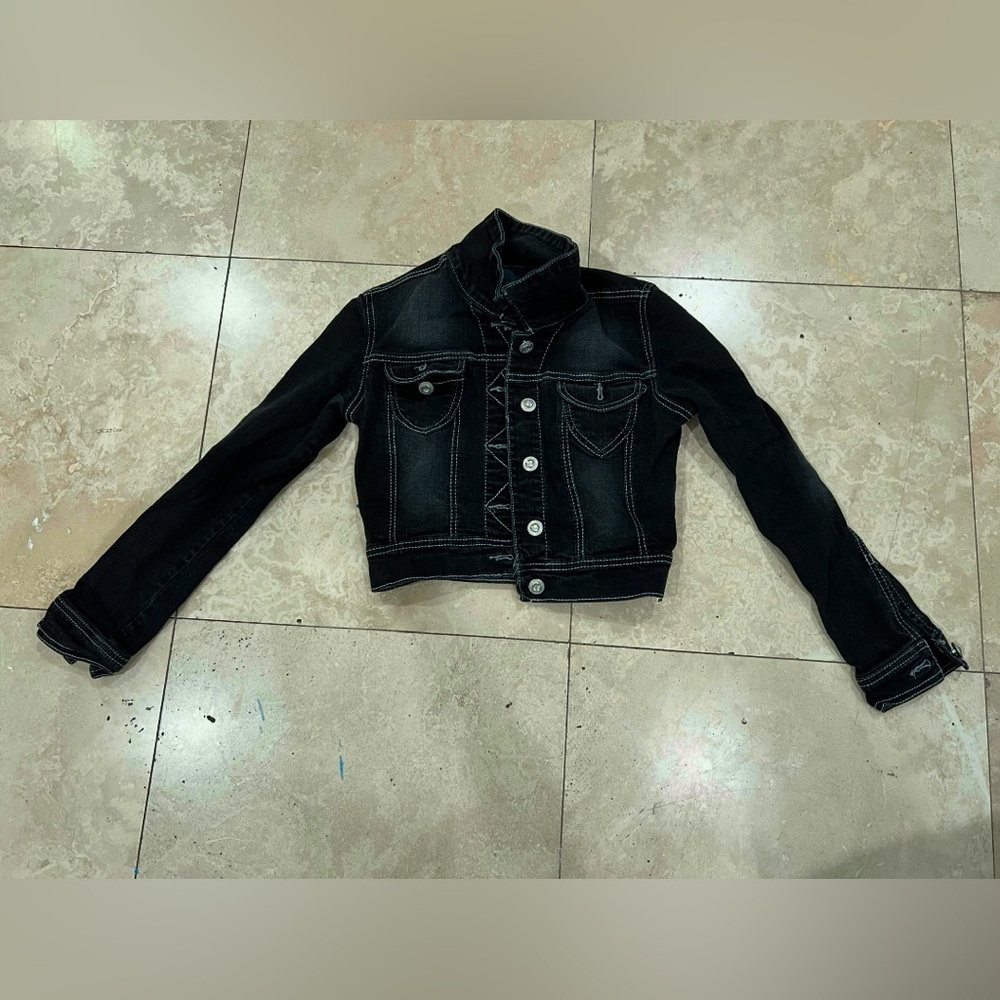 Amethyst Jeans Black Denim Jacket